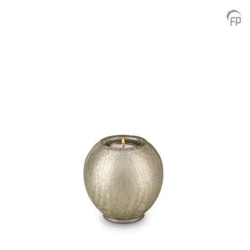 glass urn frost ball olive glass urn frost ball olive