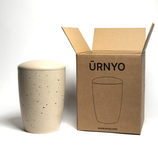 concrete urn urnyo beige concrete urn urnyo beige
