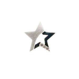 matt/polished star pendant