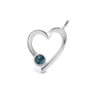 open heart pendant
